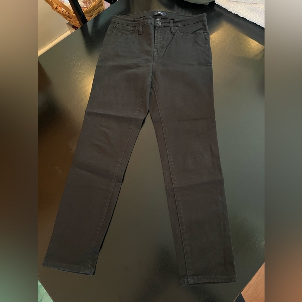 J crew black skinny jean